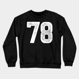 Seventy Eight 78 Crewneck Sweatshirt